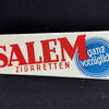 Salem Zigaretten - Ganz vorzüglich (Blechschild aus der Zeit um 1930/1950)