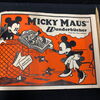 Micky Maus Werbefähnchen (Bollmann Verlag / Zürich) aus den 30er Jahren 