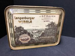 Langenburger Wibele - Keksdose aus der Zeit um 1920 (Blech)