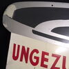 Bären Marke Allgäuer Alpen-Milch XXL Blechschild / Emailschild 