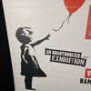 Banksy - Girl with Balloon - A Genius Mind - - An unauthorized Exibition -  Ausstellung Hamburg - Original Werbeplakat / Werbeschild / Ausstellungsplakat -  84 x 120 cm