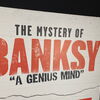 Banksy - Girl with Balloon - A Genius Mind - - An unauthorized Exibition -  Ausstellung Hamburg - Original Werbeplakat / Werbeschild / Ausstellungsplakat -  84 x 120 cm