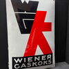 Wiener Gas Koks - Grafisches Emailleschild