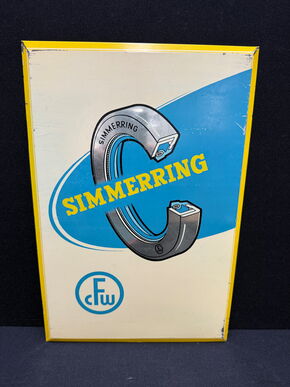 CFW Simmering (Blechschild / 60er Jahre)