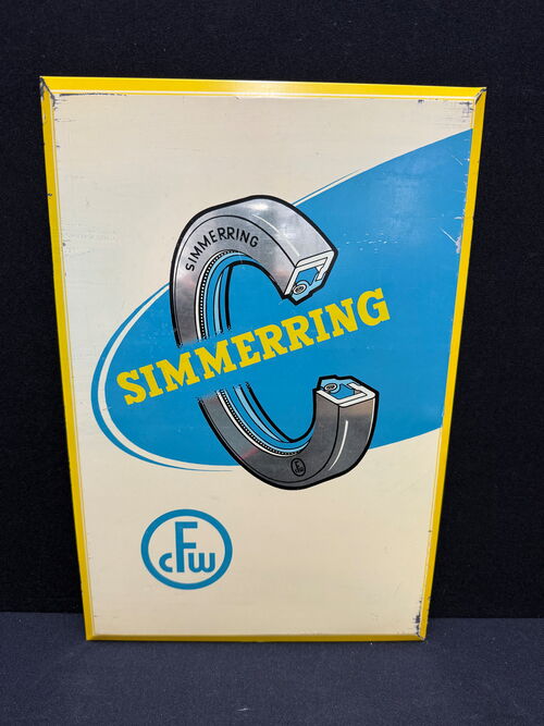 CFW Simmering (Blechschild / 60er Jahre)