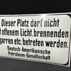 Dapol Hinweiswarnschild mit Jugendstilrahmen (Gewölbt und schwer)