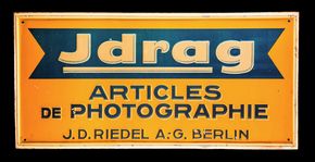 Idrag Photo Artikel um 1915