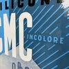 GMC - La Silicone in Colore (50er Jahre Emailleschild) 