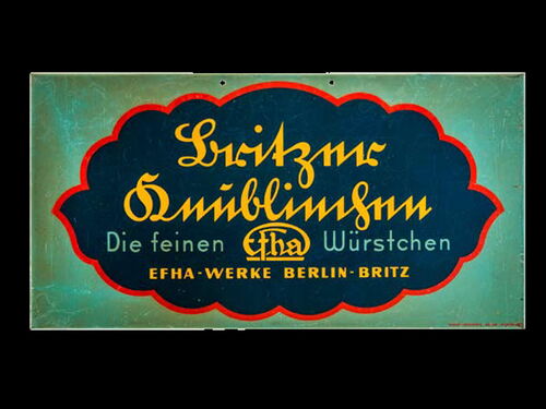 Efha-Werke Berlin, um 1930/1950