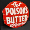 Polson’s Butter & Polson’s Coffee - Emaillierter Ausleger (1930/1950)