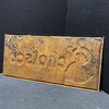 Schotsco Schots Co Tabak Zigarren - Appeldorn Holland - Blechschild 35 x 16 cm - NL/FR um 1930