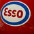 Autorisierte Verkaufsstelle Esso Motorenöle  84 x 60 cm - Emailschild um 1965