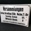Versammlungen - Jedermann freundlichst eingeladen (1930/1950)