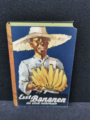 Esst Bananen - sie sind nahrhaft (Stundenplan aus der Zeit um 1930/1950) 