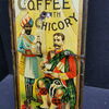 Camp Coffee with Chicory - R. Paterson & Sons / XL-Blechaufsteller um 1900 (Schottland)