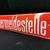 Feuermeldestelle - Stark gewölbtes Hinweisschild (Um 1950)