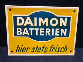 Daimon Batterien um 1960
