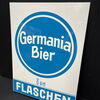 Germania Bier in Flaschen (Emailleschild aus dem Archiv von Boos & Hahn)