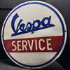 Vespa Service Emailschild 78 cm - D um 1955