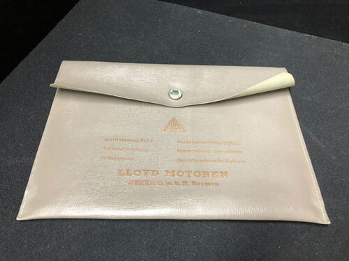 Lloyd Motorenwerke G.m.b.H Bremen - Kunstledertäschchen (Um 1955)