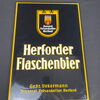 Herforder Felsenkeller Flaschenbier - Herford - Emailleschild 51 x 35 cm