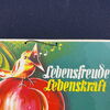 Lebensfreude Lebenskraft durch Falcro Apfelsaft -  Kleinplakat 33 x 24 cm
