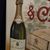 Jules Bertier & Cie - Creme de Breze -  Blechschild Sekt Champagner 40 x 33 Frankreich um 1925 