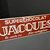 Jacques Superchocolat - En vente ici - Hier verkrijgbaar (Belgisches Emailleschild aus dem Jahr 1955)