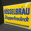 Rösselbräu Kappelrodeck (Gewölbtes Emailleschild um 1930/1950)