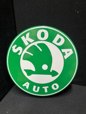 Skoda Türknauf für Autohauseingangstür