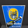 Will Bräu - Motten Bayern (50er Jahre Schild)
