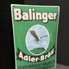 Adler Brauerei Balingen - Adler-Bräu (20er Jahre Emailleschild in fantastischer Erhaltung
