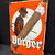 Burger Stumpen - Emailleschild (30er Jahre)