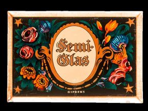 Semi-Glas. Plakatindustrie Berlin um 1925