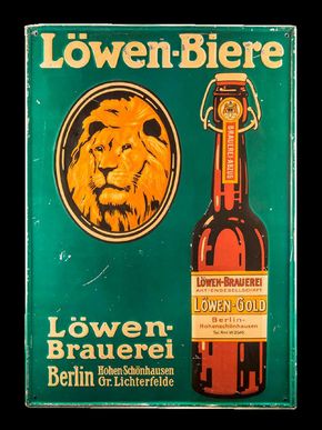 Löwen-Brauerei Berlin Löwen-Biere, 1910-1914