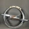 3D  Opel Logo Blitz Chrom Wappen Westiform  77 x 100 cm