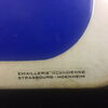 Hutchinson Pneus Emailschild Reifen - Frankreich um 1950