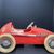 Tretauto - Ferrari Monoposto (Italien, 1950er Jahre) / Kunststoffkarosserie mit Vollgummireifen