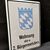 Wohnug des 2. Bürgermeisters - Emailleschild um 1955