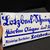 Lotzbeck Schnupftabak Emailschild 33 x 12 cm - Augsburg - Sütterlin - D um 1920