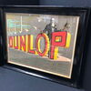 Dunlop Originalplakat im historischen Originalrahmen (Ca. 60 x 75 cm)