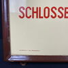 Thüngener Bier Emailleschild - Schlossbrauerei Thüngen 76 x 50 cm D - um 1955