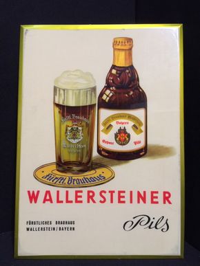 Blechschild Unions-Bräu München Bier nostalgisches Reklame Schild Werbeschild 