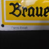 St. Lutzen Luzen Bräu Emailschild Hechingen - um 1925/30