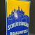 Schlossbräu Braunfels / Fantastisches, gewölbtes Emailleschild (1930/1950)