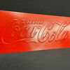 Coca Cola - Trink (Lackiertes Eisenblechschild der 30er Jahre)