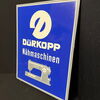 Dürkopp Nähmaschinen Emailschild - 55 x 45 cm - D um 1950
