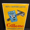 Gilette - Rasierer mit Klingen (Für einander gemacht) / Um 1950