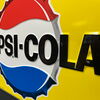 Pepsi Cola Blechschild in internationaler Version (1955/1960)
