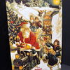 Stanwell - Weihnachtliches Lokomotivenmotiv (Emailleschild Reproduktion)